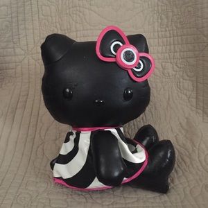 Hello Kitty Black Gothic Plush Toy